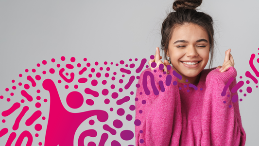 young happy lady representing an explanation of iron and the role of the gut microbiome 