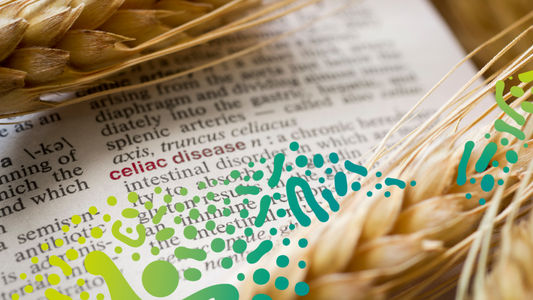 wheat and celiac disease titled on a magazine
